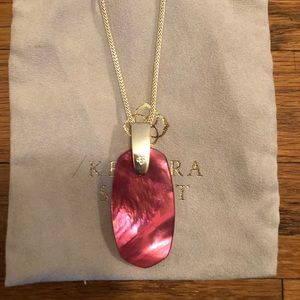 Kendra Scott Inez Gold Long Necklace